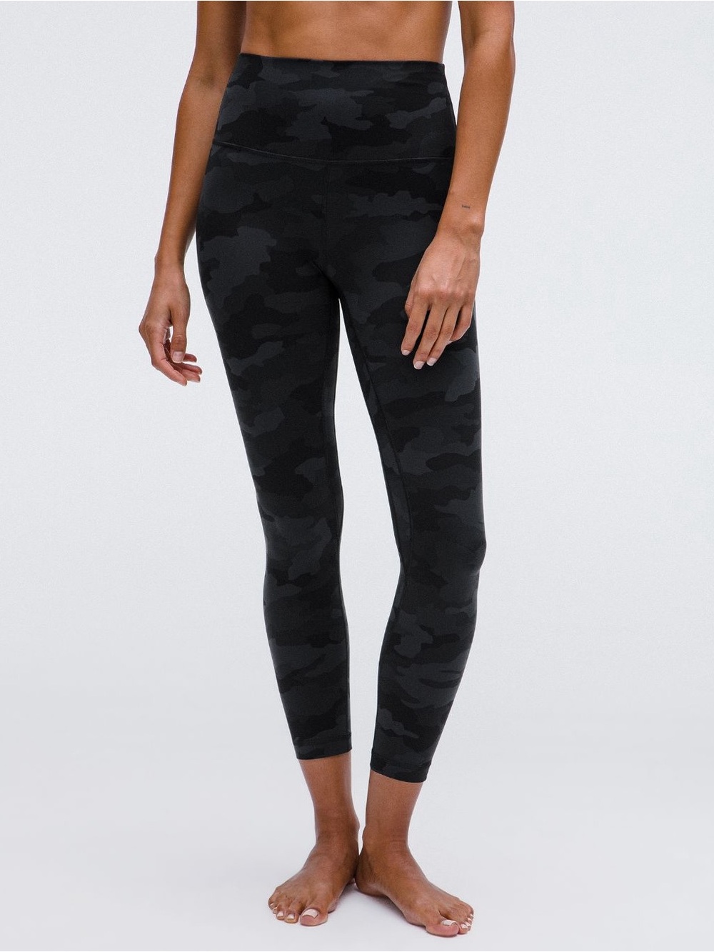 lululemon athletica Black Charcoal Camo High-Rise Leggings
